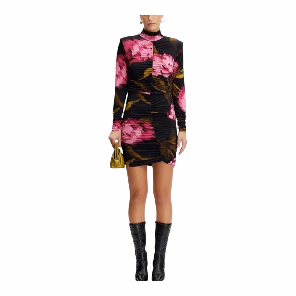 Gestuz Floral Long Sleeve Dress